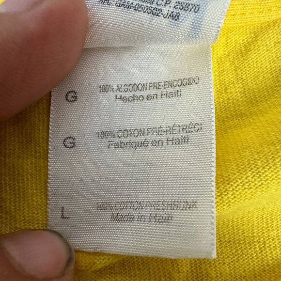 Sturgeon Point Lighthouse T-Shirt Gildan Ultra Cotton Size L Yellow - Picture 4 of 6